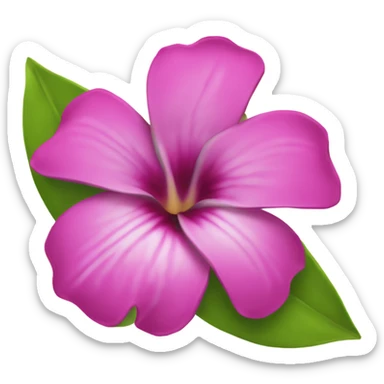 flor hawaiana sticker