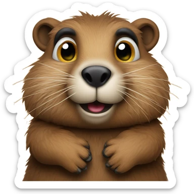 puxatawny Phil ￼ sticker