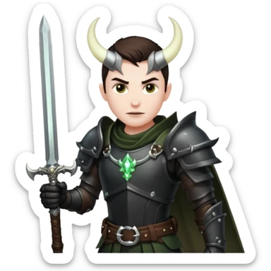 demon hunter sticker