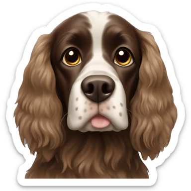 Boyken spaniel sticker