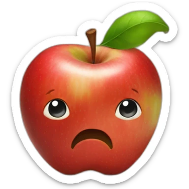 Apple logop sticker