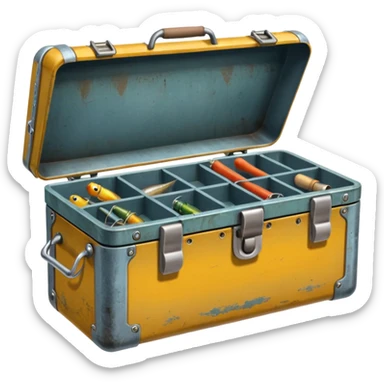 tackle box sticker