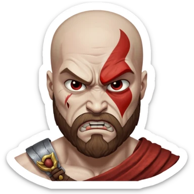 kratos sticker