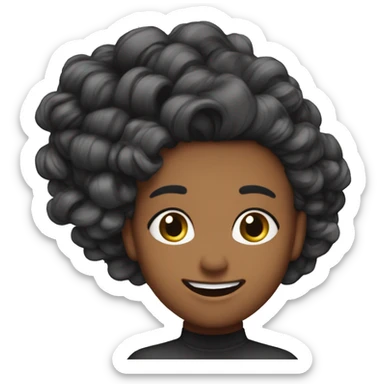 Hair flip girl this one 💇‍♀️ but without the scissors but like a slay hair flip sticker