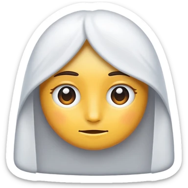 peli roja blanca sticker