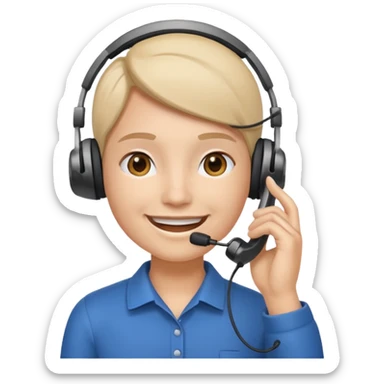 sales, customer call sticker