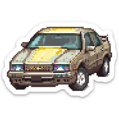 Chevrolet car sticker