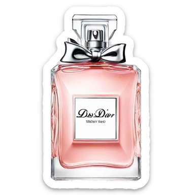 Miss Dior perfume  sticker