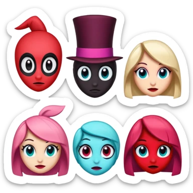 Hazbin hotel sticker