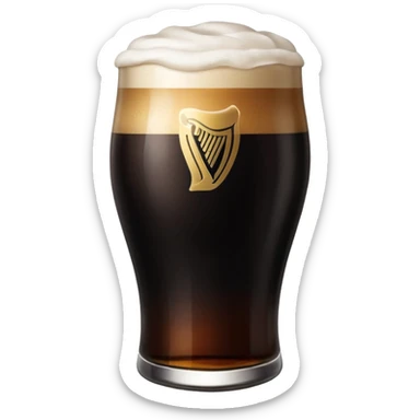Guiness sticker