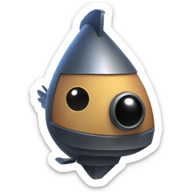 space birdhouse sticker