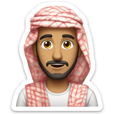 Arab guy sticker