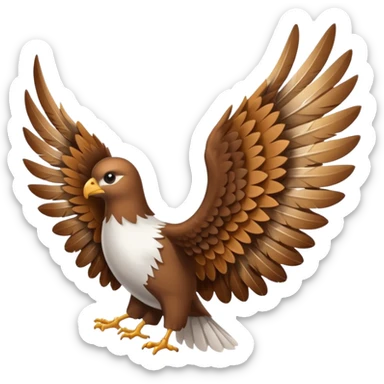 mail wings sticker