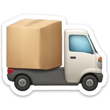 Mochi on the delivery  sticker