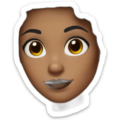 spider-woman Jessica Drew black afro hair sticker