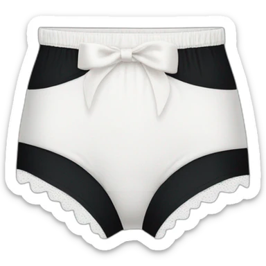 white-knickers-white-stockings-black-skirt sticker