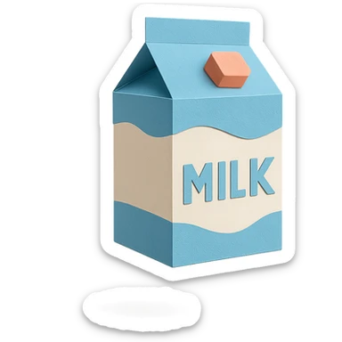 milk sticker