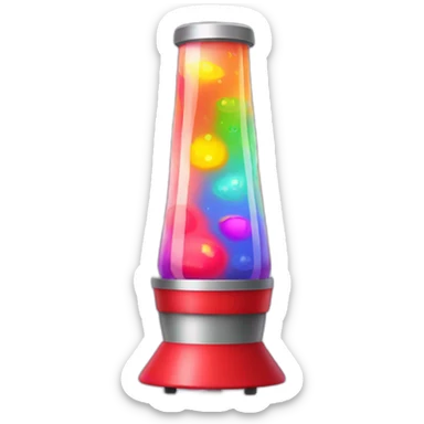 lava lamp sticker