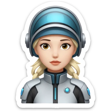 Maelle dans le jeu Clair Obscur Expédition 33 sticker