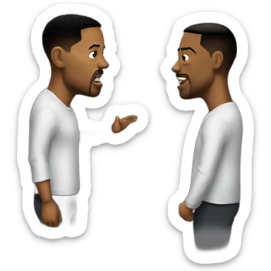 Will-smith-slaps-chris-rock sticker
