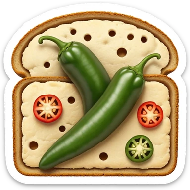 Jalapeno bread sticker