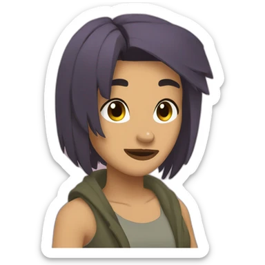 heather total drama full body sticker