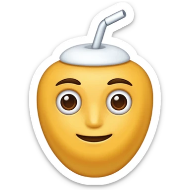 Kahve fincanı üstündeki duman kalp şeklinde olsun  sticker