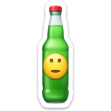 soda bottle sticker