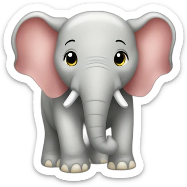 elefant im Porzellanladen sticker