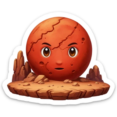 Mars (planet) sticker
