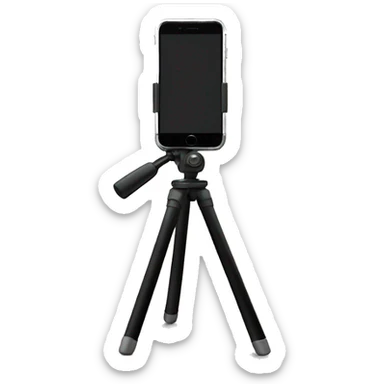 iphone tripod sticker