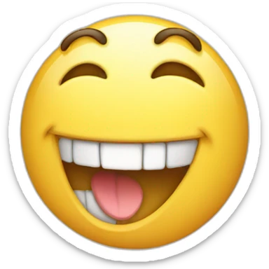 laughing sticker
