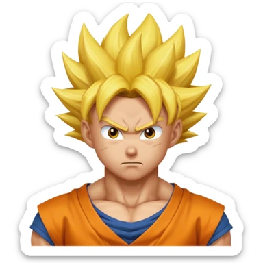 GOKU SUPER SAIYAN sticker