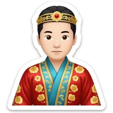 A Chinese princes sticker