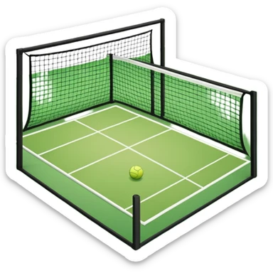 Campo da padel sticker