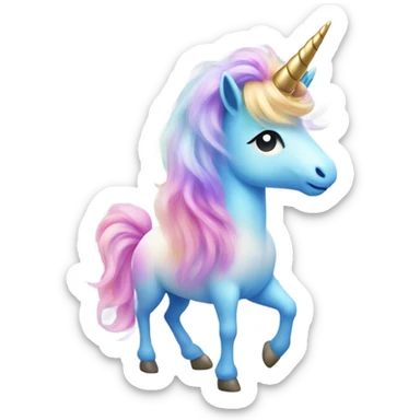 Unicorn use tutu sticker
