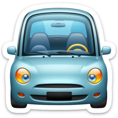 car door glass  sticker