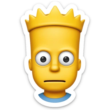 bart simpson sticker