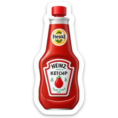 Heinz Ketchup Sachets 10ml sticker