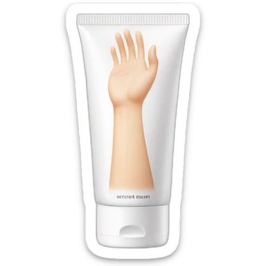 Hand cream for eczema sticker