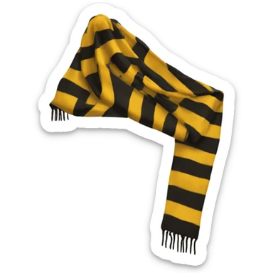 Harry Potter Hufflepuff scarf  sticker