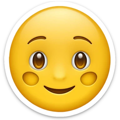 I want to make a emoji only N in glowing a simple design yellow without background sticker