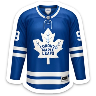 Toronto Maple Leafs Jersey sticker