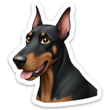 Dóberman  sticker