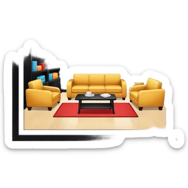 furniture store sticker