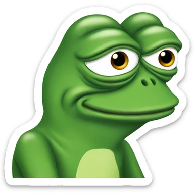 pepe the frog sticker