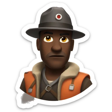 Heavy TF2 sticker