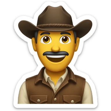 howdy partner sticker