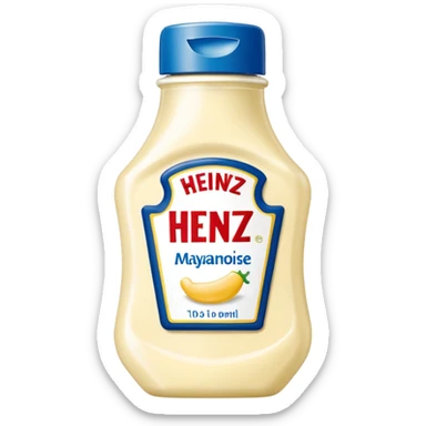 Heinz Mayonnaise Sachets 10ml sticker