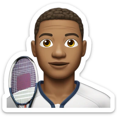 Mbappé en tennisman sticker